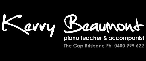 Kerry Beaumount Piano Teacher and Accompanist The Gap Brisbane